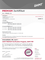 GHMT PVP Level2 P2 Zertifikat LWL Glasfaserkabel Buendelader 1x4 1x6 1x8 1x12 1x16 1x24