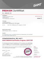 GHMT PVP Level2 P2 Zertifikat LWL Patchkabel SC SC PC OS2