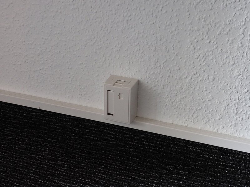 Small wall-mount outlets